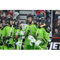 Saskatchewan Rush on the field