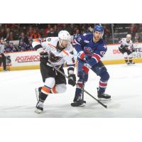 Lehigh Valley Phantoms center Artem Anisimov (left)