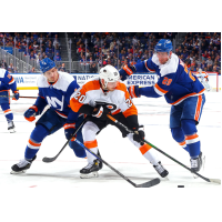 Philadelphia Flyers' Kieffer Bellows in action