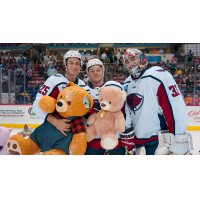 South Carolina Stingrays Celebrate Win On Teddy Bear Toss Night