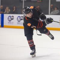 Knoxville Ice Bears' Brady Fleurent In Action