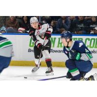 Vancouver Giants in action versus the Seattle Thunderbirds