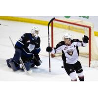 Victoria Royals' Nicholas Cristiano on the ice