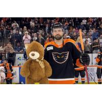 Lehigh Valley Phantoms' Cooper Marody On Teddy Bear Toss Night