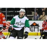 Texas Stars' Riley Barber in action