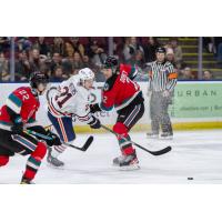 Kelowna Rockets battle the Kamloops Blazers