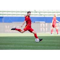 Defender Joe Farrell with Phoenix Rising FC