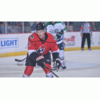 Defenseman Charlie Curti with the Adirondack Thunder