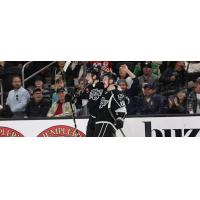 Ontario Reign's Tyler Madden Celebrates Win