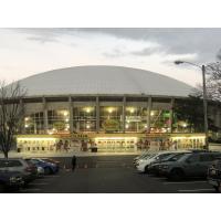 Bojangles Coliseum, home of the Charlotte Bootleggers