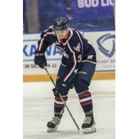 Defenceman Ben Feenan with the Tri-City Americans