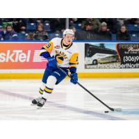 Saskatoon Blades right wing Zach Huber