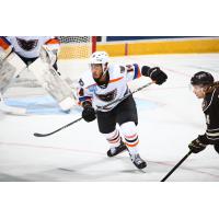 Zayde Wisdom with the Lehigh Valley Phantoms