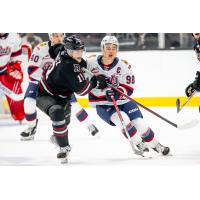 Connor Bedard of the Regina Pats vs. the Red Deer Rebels