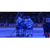 Wichita Thunder celebrates a goal