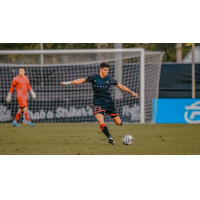 Defender Preston Kilwien with the Charleston Battery