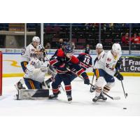 Saginaw Spirit's Joey Willis in action