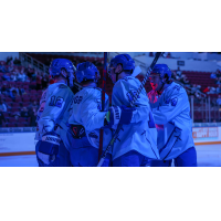 Wichita Thunder huddle