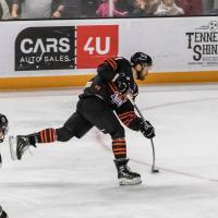 Knoxville Ice Bears' Justin MacDonald in action