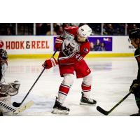 Allen Americans' Zachary Massicotte in action