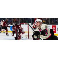 Ontario Reign's Tyler Madden in action