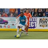 St. Louis Ambush's Marcel Berry and Florida Tropics' Breno Oliveira on game night