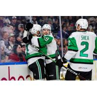 Texas Stars' Mavrik Bourque celebrates win