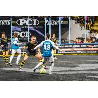 St. Louis Ambush's Niko Karidis versus Milwaukee Wave's Derek Huffman