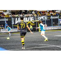 Milwaukee Wave's Marcio Leite on the field