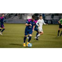 South Georgia Tormenta FC's Esteban Quintero on the field