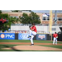 Fayetteville Woodpeckers pitcher Michael Knorr