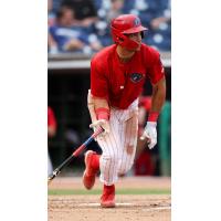 Gabriel Rincones Jr. of the Clearwater Threshers