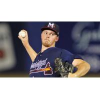 Mississippi Braves' Tanner Gordon In Action