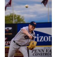 Somerset Patriots pitcher Richard Fitts