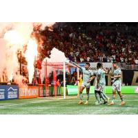 Atlanta United celebrates win