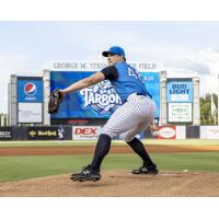 Tampa Tarpons' Tommy Kahnle on the mound