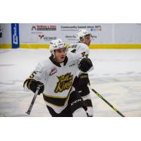 Defender Logan Hammett with the Brandon Wheat Kings