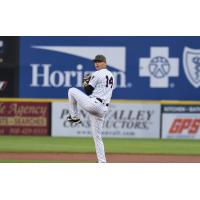 Somerset Patriots' Justin Maese on the mound