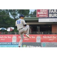 Pensacola Blue Wahoos' Luis Palacios on the mound