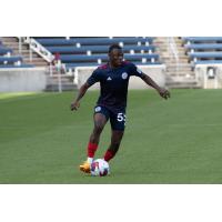 Chicago Fire FC II's Omari Glasgow on the field