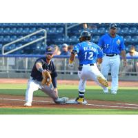 Biloxi Shuckers' Felix Valerio in action