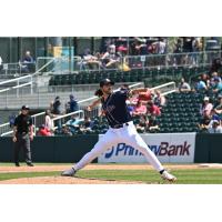 New Hampshire Fisher Cats pitcher Hagen Danner