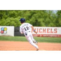 Fond du Lac Dock Spiders' Travis Strickler in action