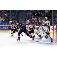 Peterborough Petes battle the Kamloops Blazers