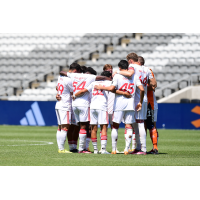 Chicago Fire FC II huddle