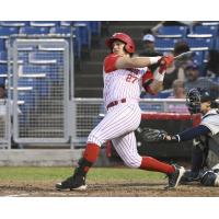 Ottawa Titans' Manny Garcia at bat