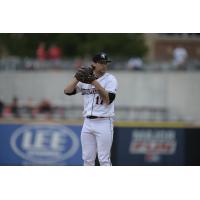 Fayetteville Woodpeckers' Nic Swanson on the mound