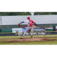 Green Bay Rockers pitcher Christian Foutch