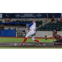 Green Bay Rockers' JoJo Jackson at bat