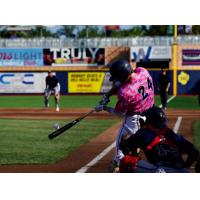 Pensacola Blue Wahoos' Griffin Conine at bat